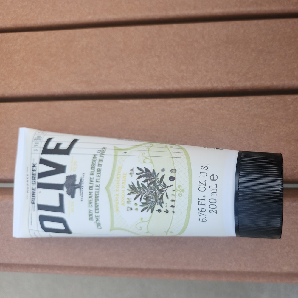 Korres Pure Greek Olive Hand Creme "Olive Blossom" 6.76 oz. New & Sealed